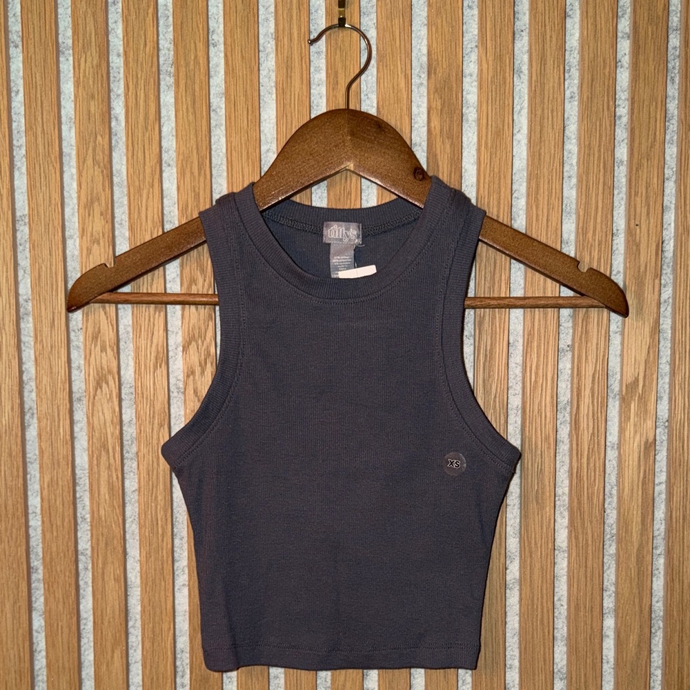 Tilly’s Charcoal Crop Top